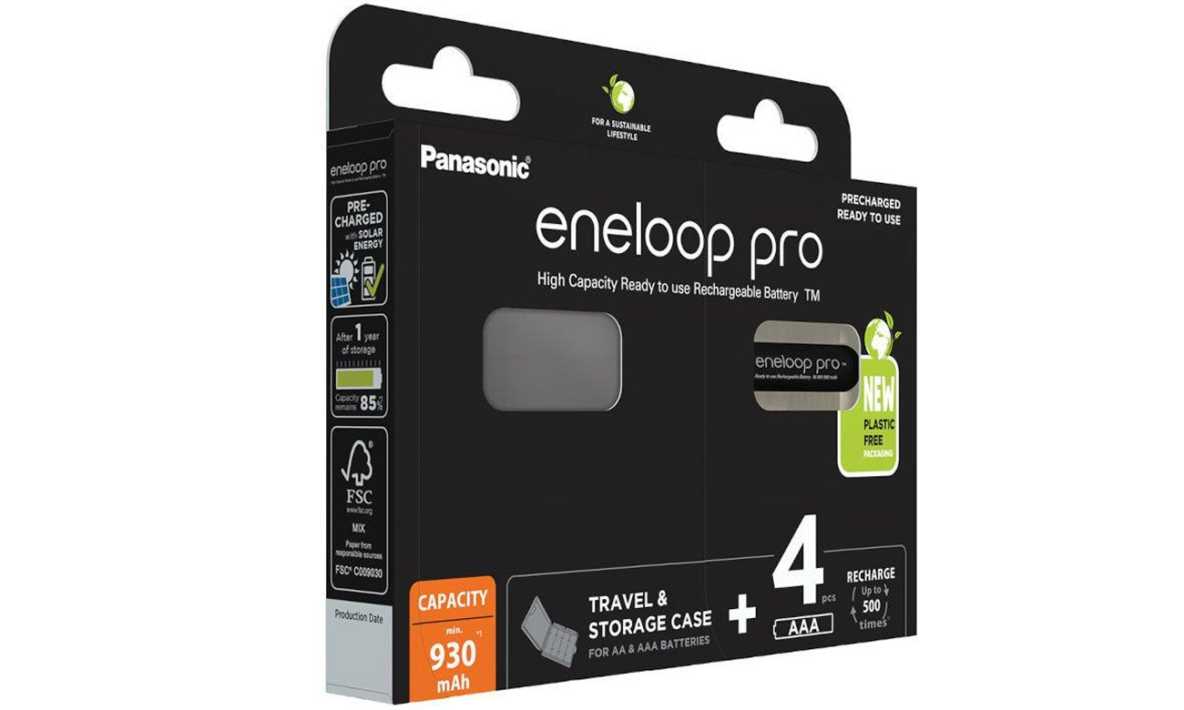 Panasonic Eneloop Pro Aaa 930mah 4 Szt Box Baterie I Akumulatorki